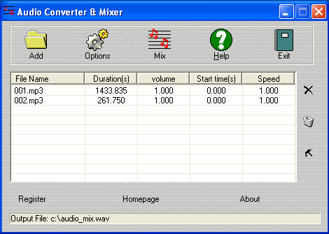 Audio Mixer, Sound Mixer, Music Mixer