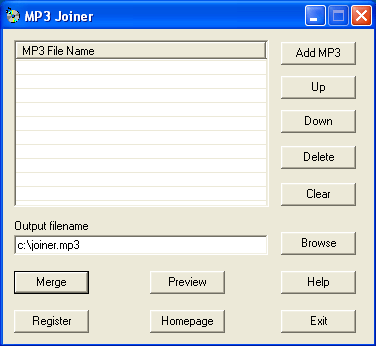 MP3 Joiner, Join MP3, Merge MP3