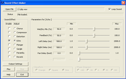 sound effects, audio effects, music effects